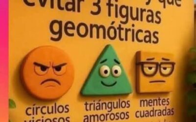 NO SE TRATA DE EVITAR FIGURAS GEOMÉTRICA REALES. . .