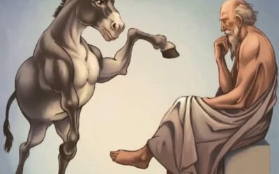 “CUANDO EL BURRO PATEA, EL SABIO CALLA”.
