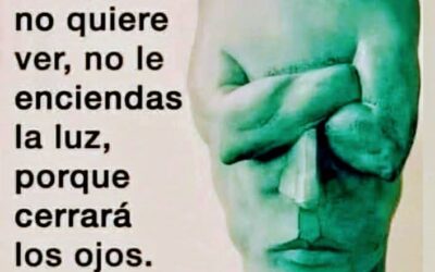 NO HAY PEOR CIEGO. . .