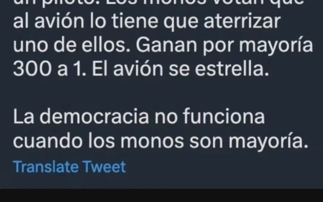 EL AVIÓN SE ESTRELLA