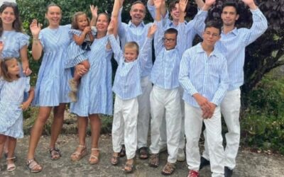 LA FAMILIA LUOR, CON 10 HIJOS: REZAR EN LA MESA, ESCUCHAR A CADA UNO, CUIDAR LA PAREJA…