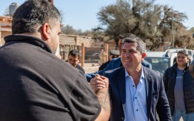 El gobernador Orrego anunció la licitación de los puentes para facilitar el ingreso a Mogna