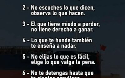 Consejos que son verdades