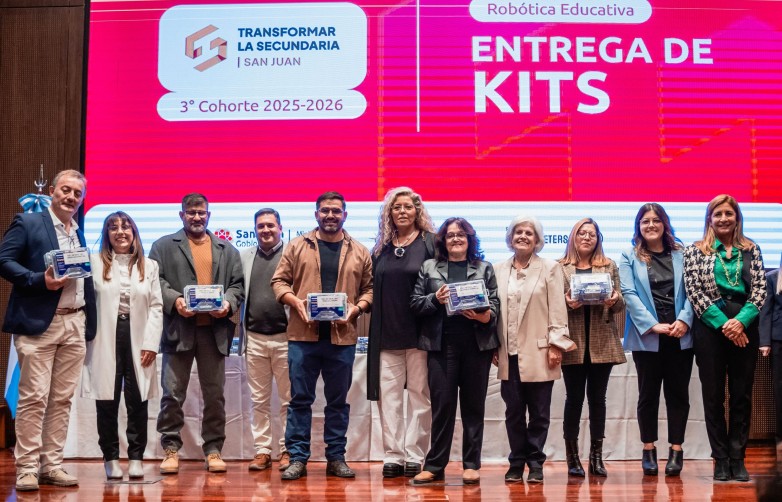 Transformar la Secundaria: otras 50 escuelas sumaron kits de robótica