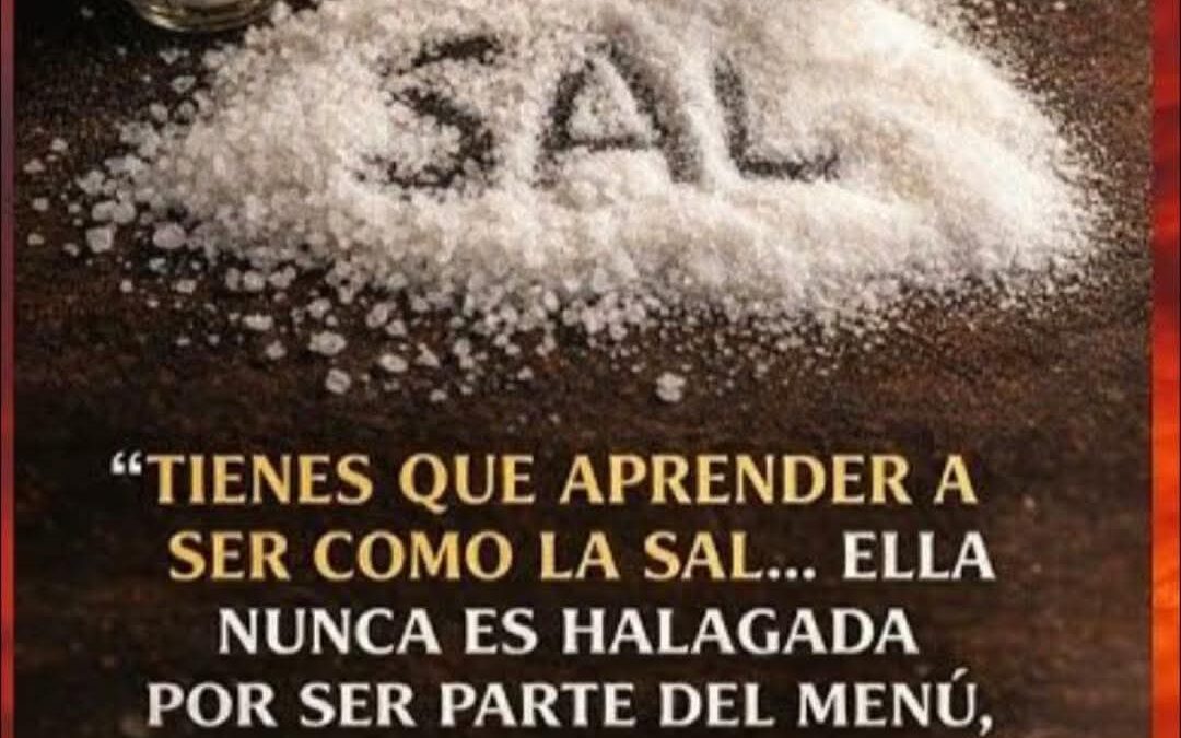 Ser como la sal