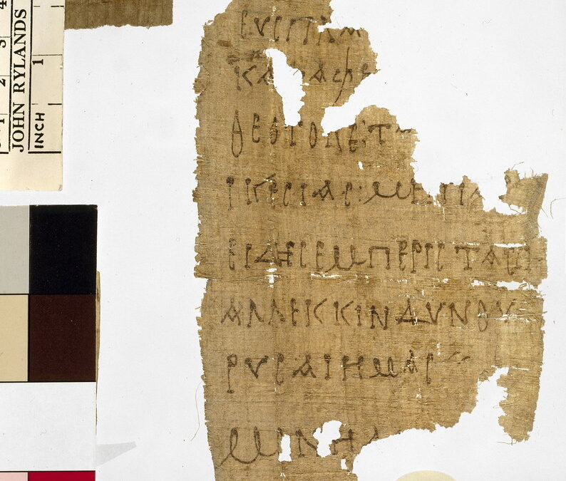 La oración más antigua a la Virgen – En un papiro del año 250