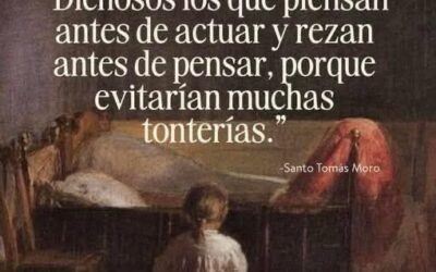 Dichosos los que piensan. . .