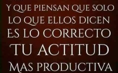 Ante las personas que no escuchan. . .