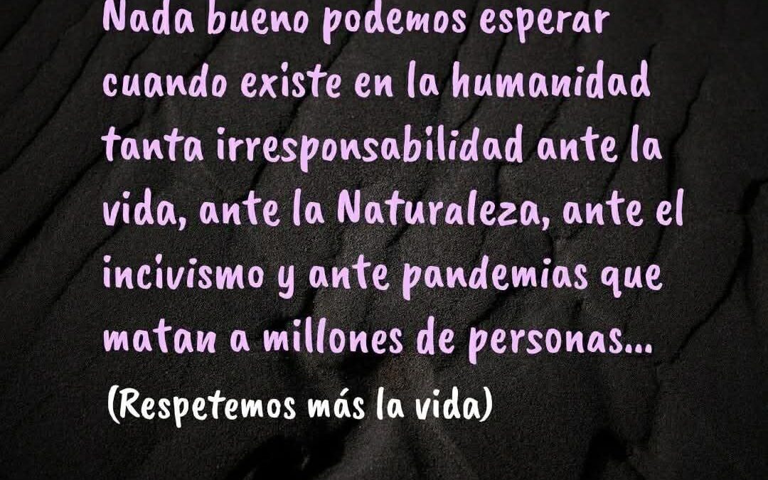 Nada bueno se puede esperar. . .