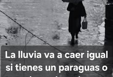Permanecer bajo la lluvia