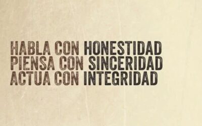 Honestidad, sinceridad, integridad