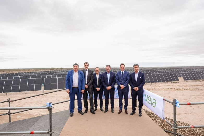 Orrego inauguró el parque solar de mayor potencia actualmente operativo en San Juan